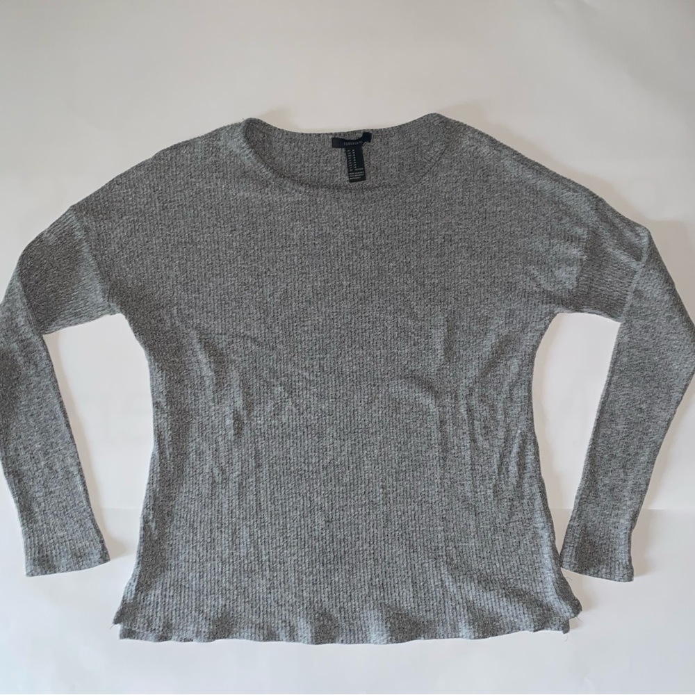 Forever 21 Grey Knit Sweater